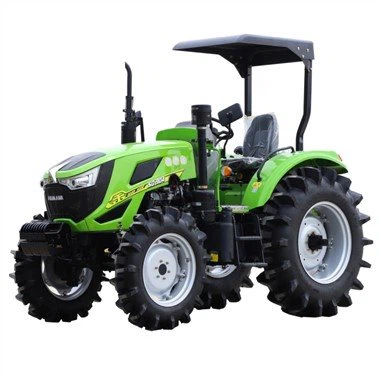 Traktor ryžového poľa